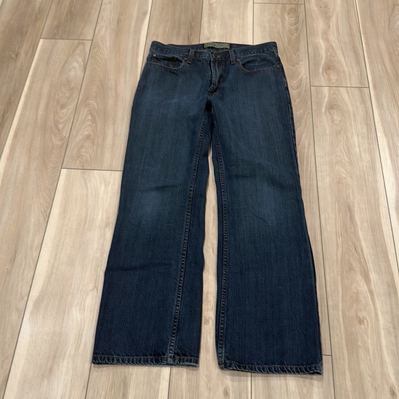 GUC Men’s Old Navy Brand Low Rise Bootcut Style Jeans Denim Size 32x32 - Picture 1 of 10